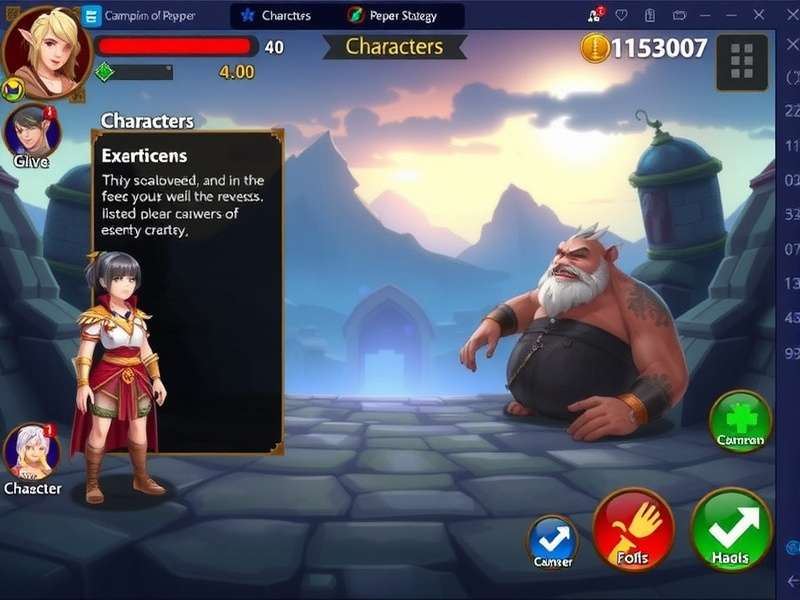 Champion Of Pepper Realm Character Selection