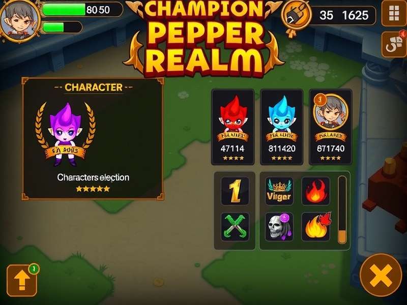 Champion Of Pepper Realm Combat Strategy